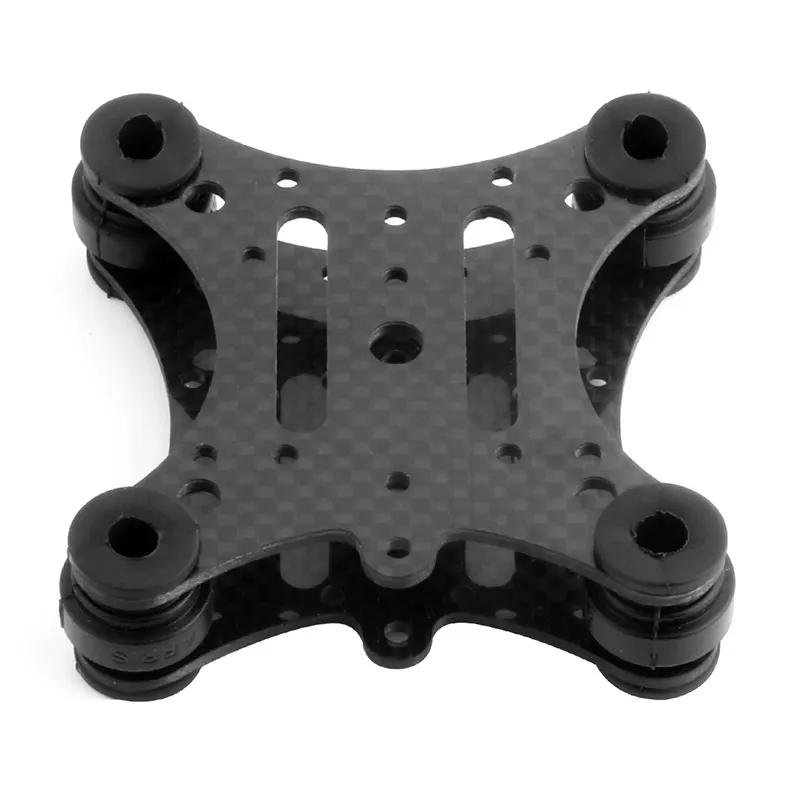 FPV Carbon Fiber Anti Vibration Plate Rubber Balls for Phantom 1 2 Gimbal Mount Quadcopter for Hero 2 3 PTZ mount