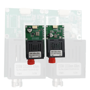 Módulo transceptor optoelectrónico de 80KM 100KM 120KM 1490nm 1550nm, interfaz FC de 5.5-26V, para uso en drones con TTL a fibra óptica - Product Image 2