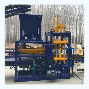 Máy làm gạch bê tông tự động giá nhà máy QT4-15S, máy làm gạch lỗ, gạch liên khóa, bán buôn - Product Image 3