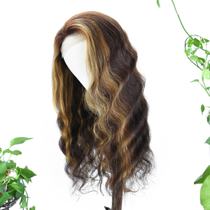 Parrucca anteriore in pizzo trasparente 4*4 <span class=keywords><strong>capelli</strong></span> brasiliani reali 4/27 estensioni dei <span class=keywords><strong>capelli</strong></span> umani allineate cuticola vergine dell'onda del corpo di colore per le donne - Product Image 3