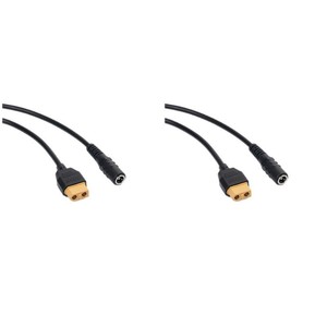 Xt60 Female To Dc 5521 5525 Female 20awg 5a Power Adapter For Drone <b>Charging</b> <b>Cable</b> - Product Image 4