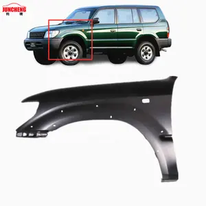 Amortecedor automotivo 1996-2002 land cruiser prado 90, para-lamas traseiras, peças do corpo interno