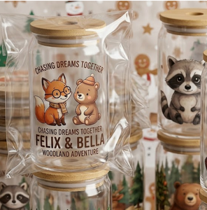 Gobelet en caoutchouc premium de 16 oz, mince, résistant aux UV pour transfert d'autocollants, avec haute adhérence, écologique, motifs de chat mignons de style Q - Product Image 1