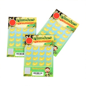 Custom <b>Scratch</b> Paper Card HD Printing <b>Scratch</b> Off Lottery Tickets Full Color Print Lottery <b>Scratch</b> Paper Cards - Product Image 1