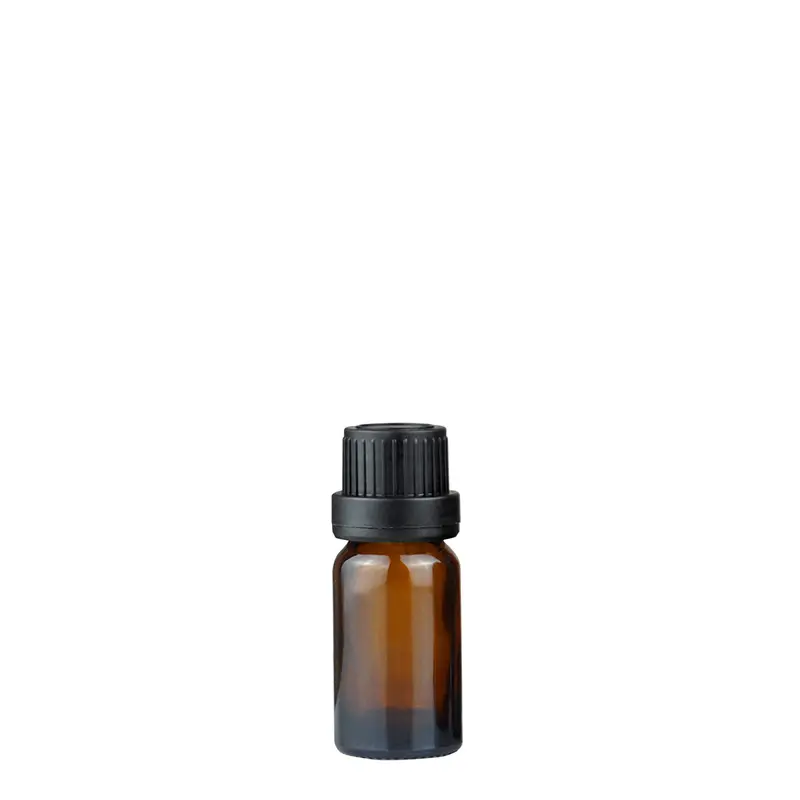 Venta caliente botella de aceite de vidrio cilíndrico de grado corto 15ml 20ml 50ml bomba botella de aceite esencial cuentagotas botella de suero esmerilado