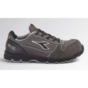 DIADORA UTILITY - 701.179897-D0443/37 Calzado de seguridad de acero de corte bajo gris/antracita resistente a los arañazos e hidrófugo Perwanger lea - Product Image 1