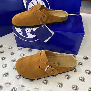 Sabots & Mules Unisexe De Luxe En Cuir Véritable Mules Femme Sportif Léger Doux Sabots Avec Slip-on Style Birkenstocks Femme - Product Image 4