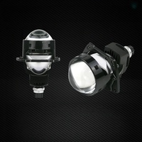Nuevo Faro Delantero de Alta Calidad de 100w 6000k 15000lm con Lente de Proyector LED Móvil para Automóvil, Lente de Proyector Bi-LED Modificada
