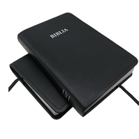 Bible Printing Custmize Bible Couverture en cuir Couverture rigide avec papier biblique