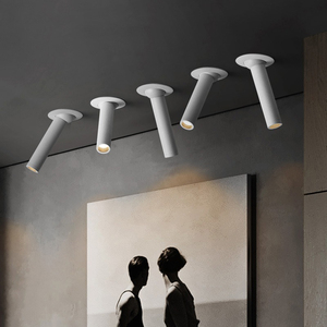 Spot à encastrer à LED Angle réglable 12W Aluminium Long Tube Modern Bedroom Outdoor Plafonnier - Product Image 5