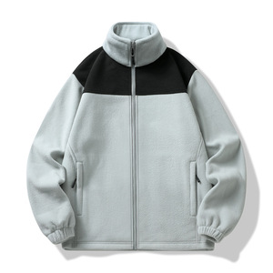 Men's Fleece Top <strong>Mid</strong> <strong>Layer</strong> for Skiing Waterproof Breathable Outdoor Fleece Coat Windproof Hiking Fleece Top - Product Image 4