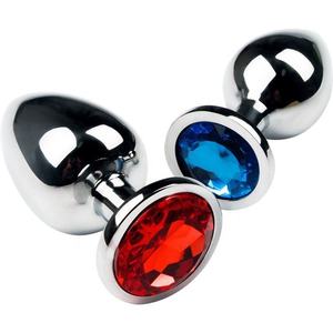 Hot Selling Anal Kristall Schmuck Perlen Herz Hintern Piercing Plug Stimulator Adult Toys Dildo Edelstahl Körpers chmuck - Product Image 3