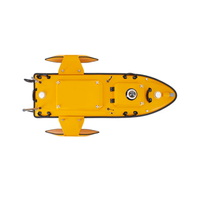 Sondeur portable CHCNAV Apache6 USV sans pilote avec sonar RTK à faisceau unique intégré pour les ingénieurs en hydrographie sur le terrain