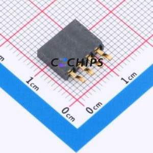 SMH-104-02-G-S-TR Pin Socket P=2.54mm Connector 2.54mm Square Hole Single Row 4P - Product Image 2