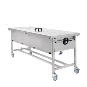 Vasca in acciaio inox immersione dissezione tavolo Cadaver serbatoio autopsia tavolo per laboratorio e ospedale scuola di medicina - Product Image 1