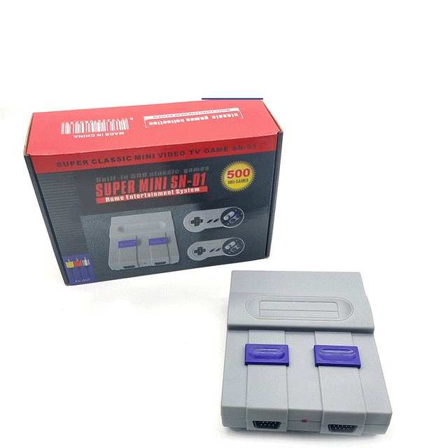 500 Games Super Mini TV Video Retro Family Game Controller with Game Wheel Steering and Ergonomic Design