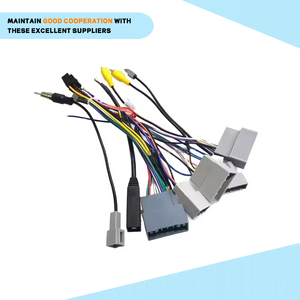 ISO立体声汽车收音机适配器连接器电缆母插头汽车立体声安卓聚四氟乙烯绝缘通用应用 - Product Image 5