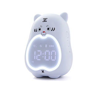 Nuevo Reloj Despertador <span class=keywords><strong>Tigre</strong></span>, Recargable por USB, para Niños, Compañero de Dormitorio, Luz Nocturna Pequeña, Reloj Despertador Digital - Product Image 6