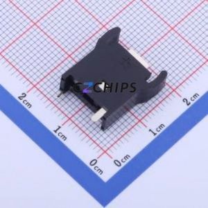BS-12-A1BJ001 Button & Strip Battery Connector Through hole Component (THT) Connector Battery Holder CR1220 Nickel - Product Image 1