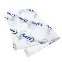 Papier de soie imprimé avec logo personnalisé pour l'emballage, papier d'emballage multicolores de grande taille
