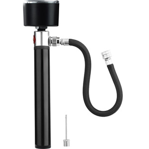 Pompe à air portable en alliage d'aluminium avec manomètre pour vélo, ballon de basket, ballon de football, légère et durable - Product Image 5