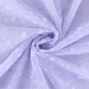 Nuovo arrivo ricamato floccante in <span class=keywords><strong>Tulle</strong></span> tessuto a rete a sei petali di fiori in <span class=keywords><strong>Nylon</strong></span> a punto rotondo tessuto a maglia per confezione regalo - Product Image 1