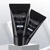 HONEY GIRL 30ml Gel polyacrylique pour extension d'ongles, kit de gel dur, extension acrylique, constructeur solide pour la vente en gros, logo personnalisé
