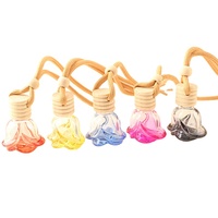 Diffuseur de parfum pour voiture, flacon de parfum pour voiture personnalisé pour huile essentielle, flacon de parfum pour voiture suspendu de 10 ml