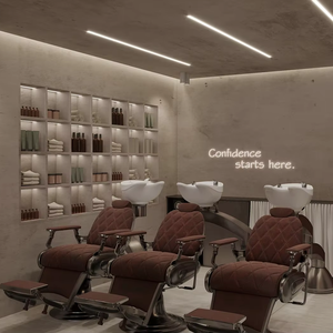 Luxury Marble and MDF Skin Care Clinic Interior Design and Full Store Furniture Solution - Product Image 1
