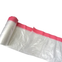 Sacs poubelle en plastique coloré résistantes aux déchirures, pour voiture, 50 pièces, de haute qualité, vente en gros