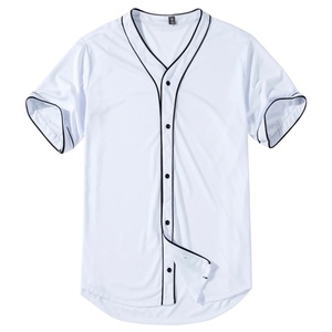Maillots de baseball personnalisés à séchage rapide pour hommes, femmes et enfants avec impression par sublimation du nom et du numéro de l'équipe - Product Image 4