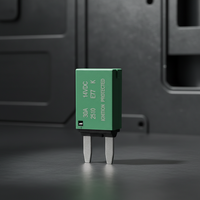 Disjoncteur à lame à réinitialisation automatique E77 14VDC 5-30A, mini-disjoncteur à lame à profil bas, capacité de coupure moyenne pour voiture, marine, bateau