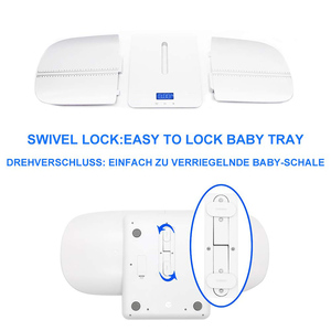 JR-BY01 Bệnh Viện Nhà Y Tế Sử Dụng Trẻ Sơ Sinh Điện Tử Hiển Thị Kỹ Thuật Số 100Kg/220lb Bé Trọng Lượng Trọng Lượng Quy Mô Với Khay - Product Image 4