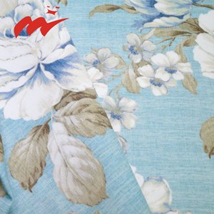 Elegante elegante 125gsm fiore peonia 4 vie tratto Plain tessuto in poliestere digitale stampato floreale tessuto per uomo donna abbigliamento - Product Image 4