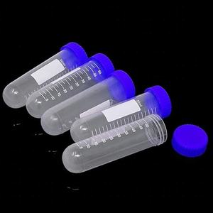 वर्नरलैब 50 मिलीलीटर राउंड बॉटम प्लास्टिक लैब सेंट्रीफ्यूज ट्यूब प्रयोगशाला परीक्षण ट्यूब स्क्रू कैप के साथ - Product Image 4