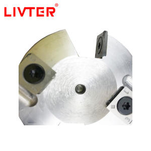 LIVTER إدراج CNC الصلبة كربيد طحن الوجه المعادن غير الحديدية 2-31/64 ضياء x 15 مللي متر × 1/2 بوصة عرقوب نهاية مطحنة/بت التوجيه - Product Image 5