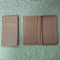 Fournisseur de boîtes d'emballage pour cils, livres de cils personnalisés, 5 paires en gros, boîtes de livres de cils vides, miroir, laminage mat, cosmétique