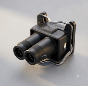 Conector Automotriz Hembra de 2 Pines, Arnés de Cables, Conector Eléctrico Impermeable TE 444496-1 - Product Image 3