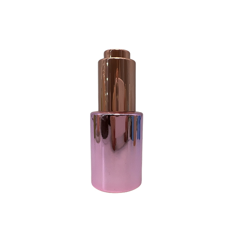 Flat Shoulder Essential Oil Glass Eye Dropper Bottles Non Toxic