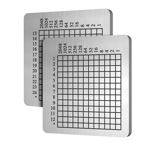 Cụm từ hạt giống thép tấm bip39 từ phục hồi lưu trữ an toàn, sao lưu lạnh cho các khóa tiền điện tử - Product Image 5