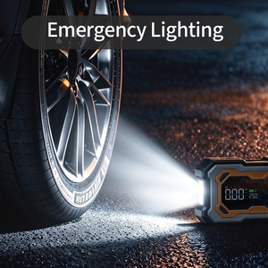 <span class=keywords><strong>D</strong></span>émarreur de <span class=keywords><strong>voiture</strong></span> portable 6 en 1, booster de <span class=keywords><strong>batterie</strong></span> de <span class=keywords><strong>voiture</strong></span>, chargeur de <span class=keywords><strong>batterie</strong></span> externe, <span class=keywords><strong>batterie</strong></span> au lithium, pompe à air pour pneus, gonfleur de pneus avec lumière - Product Image 6