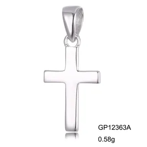 Grace Jesus Christ Religion 925 Sterling Silver Clean and Honest Catholic Necklace Jewelry Cross Pendant