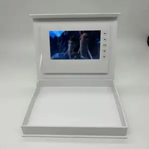 Hoge Kwaliteit Leverancier Video Pakket Geschenkdoos Lcd Video Box Custom Logo Kleur Cosmetische Verpakking Voor Multibox Type