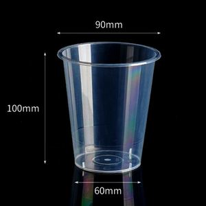 Disposable Custom logo 8oz 12oz14oz 16oz 20oz 22oz 32oz Bubble Boba Tea U Shape PP <b>Cup</b> Clear <b>Plastic</b> <b>Cups</b> for Stadium <b>Cup</b> - Product Image 3