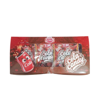 Groothandel Halal Cola Gummy Candy Zuurzoete Suikercoating Zachte Snoepjes Display Box Bulk Snoepgoed