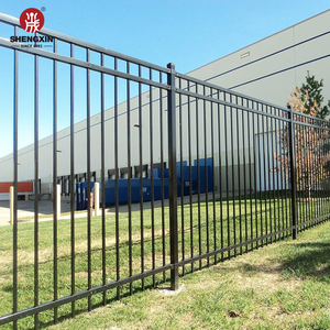 工場直送 金属製フェンスパネル 屋外 庭園フェンス 6フィート 8フィート ガーデン スチールフェンス - Product Image 1