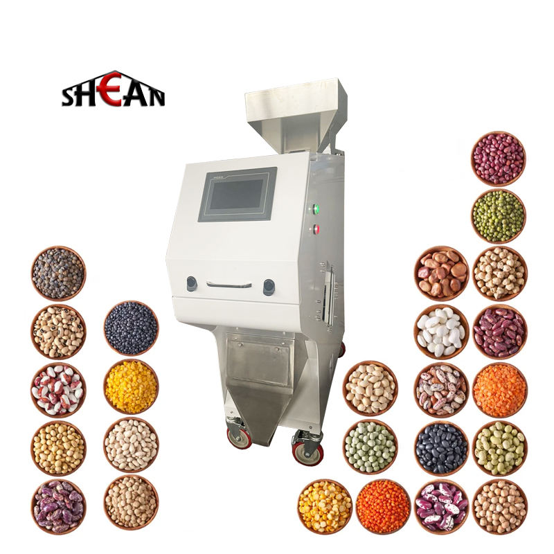 Rice Color Sorter Machine High Technology Coffee Beans Rice Garin Color ...