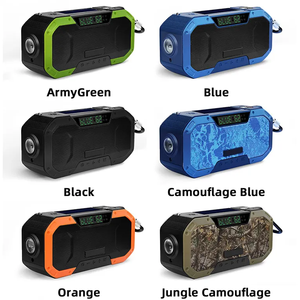Radio FM Brújula solar Producto más vendido en Ali Teléfono celular Carga 5000mAh BT Camping Música Altavoz Radion con linterna - Product Image 3