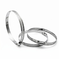 Abrazadera de Manguera de Acero Inoxidable 316 Tipo Americano W5, Abrazadera de Tubería Ajustable con Accionamiento de Tornillo, de Alta Resistencia para Barcos