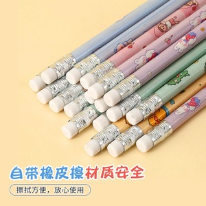 Da Sheng dibujos animados lindo lápiz Caja 10 estudiantes de escuela primaria HB lápiz con cabeza de goma papelería al <span class=keywords><strong>por</strong></span> <span class=keywords><strong>mayor</strong></span> - Product Image 4